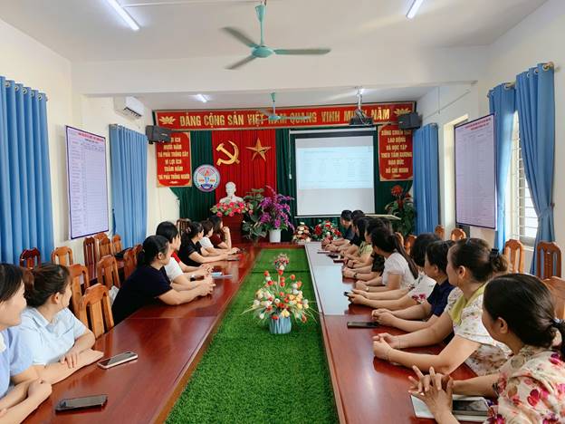 TRƯỜNG TIỂU HỌC CAO DƯƠNG – PHÂN HIỆU DÂN HÒA THAM DỰ HỘI NGHỊ TOÀN QUỐC NGHIÊN CỨU, HỌC TẬP, QUÁN TRIỆT VÀ TRIỂN KHAI THỰC HIỆN NGHỊ QUYẾT HỘI NGHỊ LẦN THỨ TƯ BAN CHẤP HÀNH TRUNG ƯƠNG ĐẢNG KHÓA XIV